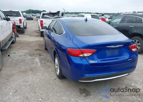 2016 Chrysler 200 Limited z USA, uszkodzony, nr VIN 1C3CCCAB3GN171767